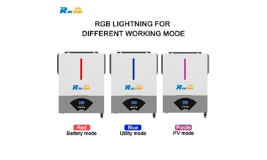 6200W 48V Hybird Solar Inverter Operating Modes